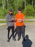 Voittoisa RIA:n joukkue Marko ja Seppo 